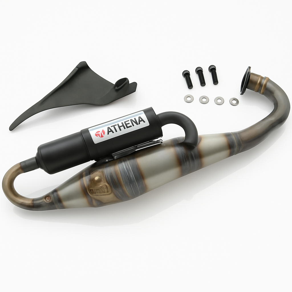 KIT SCARICO COMPLETO RACING ALLEGGERITO GILERA DNA LC 50 cc